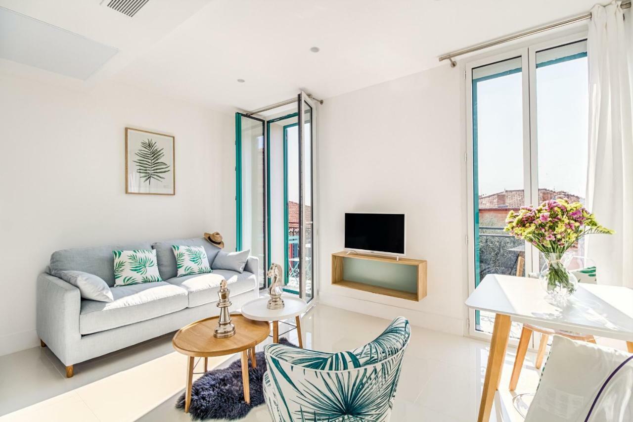 빌프랑슈쉬르메르 New ! Sea View Design + Balcony 203 아파트 외부 사진